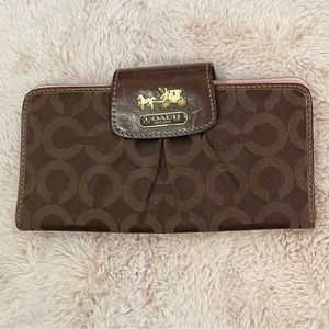 Coach Madison Carriage long wallet